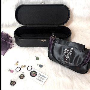 Younique Makeup Sample Case, Makeup Case, Charms & Pin